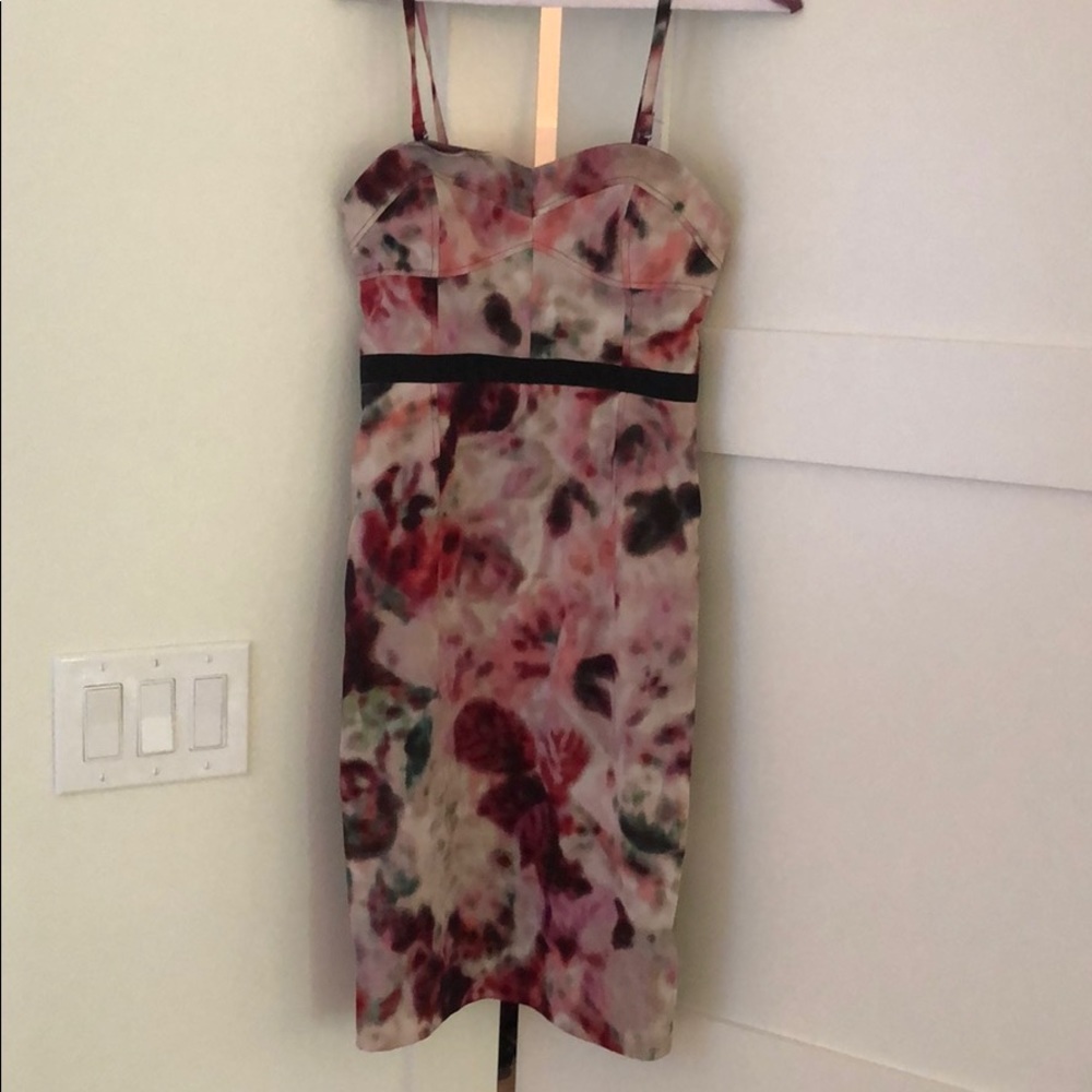 Floral cocktail dress (Anthropologie)